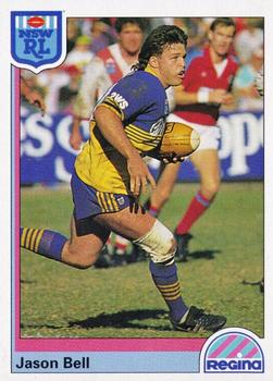 1992 Regina NSW Rugby League #45 Jason Bell Front